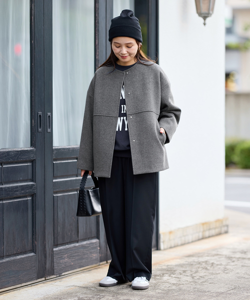 JOURNAL STANDARD（ジャーナルスタンダード） ノーカラーコート コート