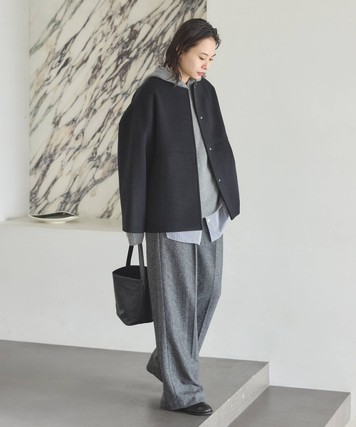 JOURNAL STANDARD（ジャーナルスタンダード） ノーカラーコート コート