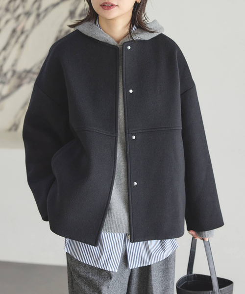 JOURNAL STANDARD（ジャーナルスタンダード） ノーカラーコート コート