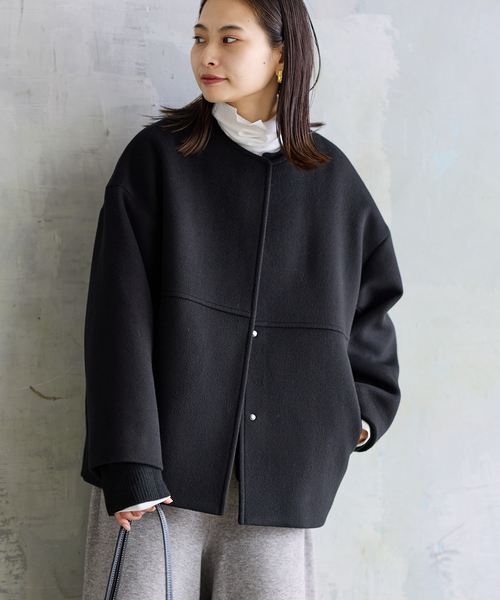 JOURNAL STANDARD（ジャーナルスタンダード） ノーカラーコート コート
