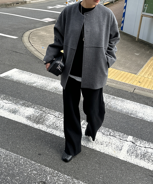 JOURNAL STANDARD（ジャーナルスタンダード） ノーカラーコート コート