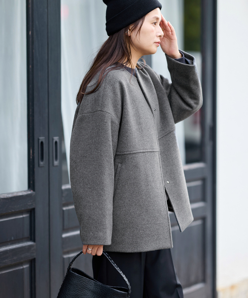 JOURNAL STANDARD（ジャーナルスタンダード） ノーカラーコート コート