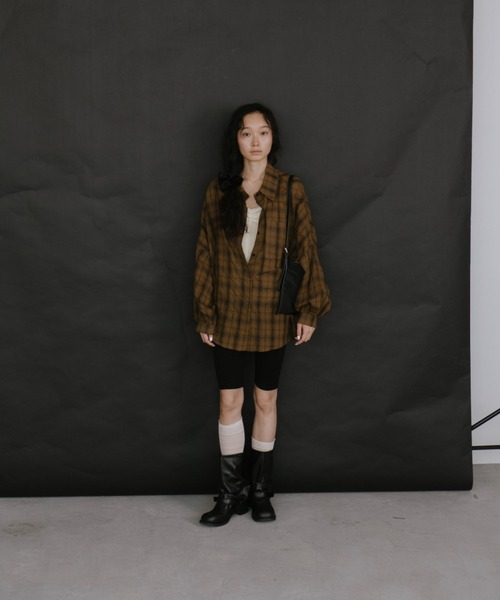 「duei」 長袖シャツ FREE ブルー レディース_画像2