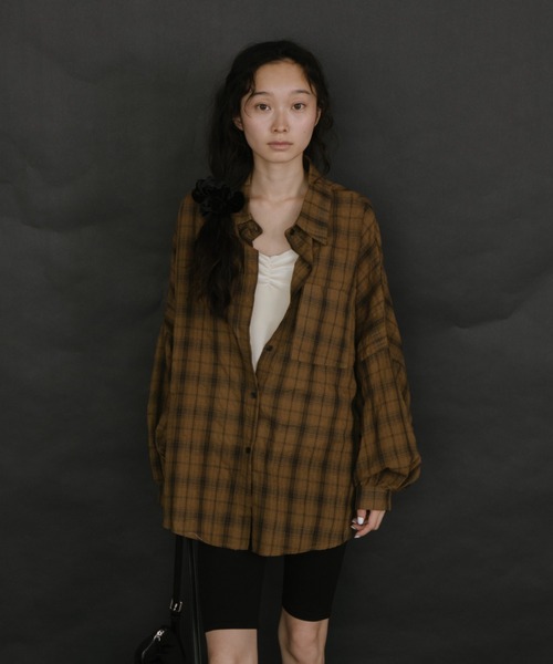 「duei」 長袖シャツ FREE ブルー レディース_画像8