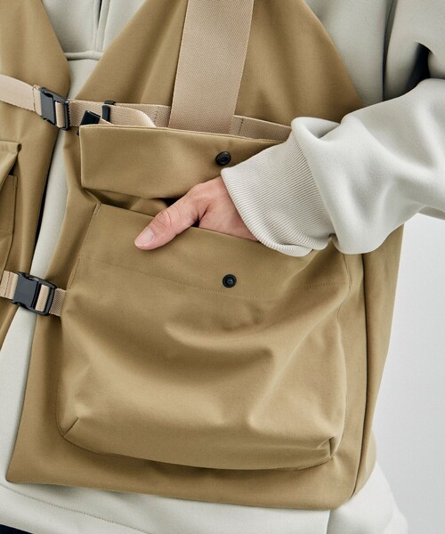 「CITY TOKYO」 ベスト FREE ベージュ メンズ_画像3