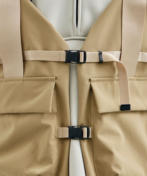 「CITY TOKYO」 ベスト FREE ベージュ メンズ_画像4