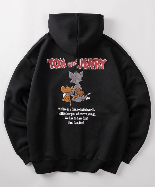 パーカー 「71」「TOM＆JERRY/トムとジェリー」リップルダンボール