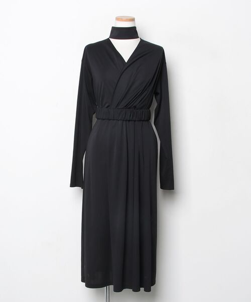 CELFORD（セルフォード） 長袖ワンピース 36 ブラック レディース