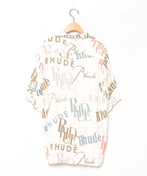 「RHUDE」 半袖シャツ M ブラウン系その他2 メンズ_画像2