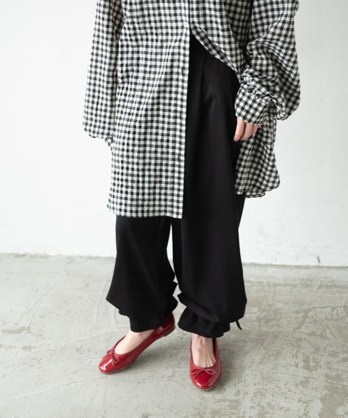 「MERLOT」 パンツ FREE ブラック レディース_画像3