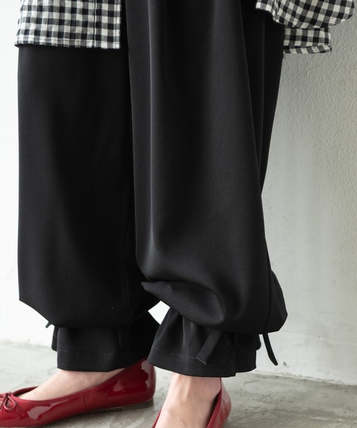 「MERLOT」 パンツ FREE ブラック レディース_画像4