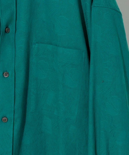 「MAISON SPECIAL」 長袖シャツ 2 ブルー メンズ_画像3