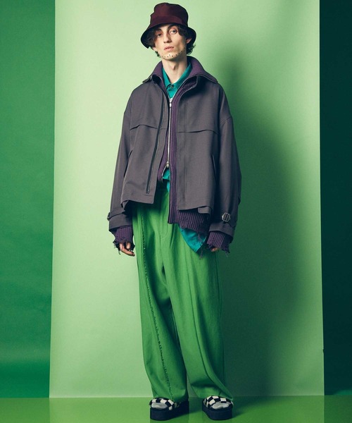 「MAISON SPECIAL」 長袖シャツ 2 ブルー メンズ_画像4