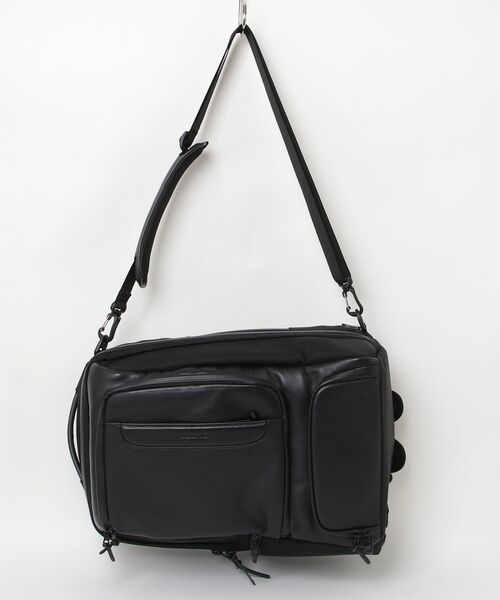 【美品】BROSKI AND SUPPLY リュック BROSKI AND SUPPLY（ブロスキーアンドサプライ） リュック - ブラック