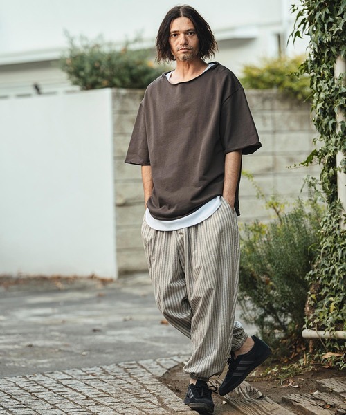 CAMBIO（カンビオ） トレーナー スウェット msw1826- ボートネック