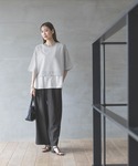 「GLOBAL WORK」 半袖カットソー L...の詳細画像1