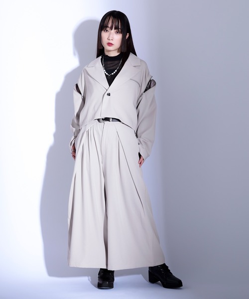 「Ellno Loset」 パンツ MEDIUM ブラック メンズ_画像4