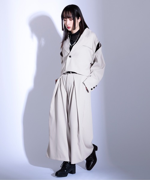 「Ellno Loset」 パンツ MEDIUM ブラック メンズ_画像6