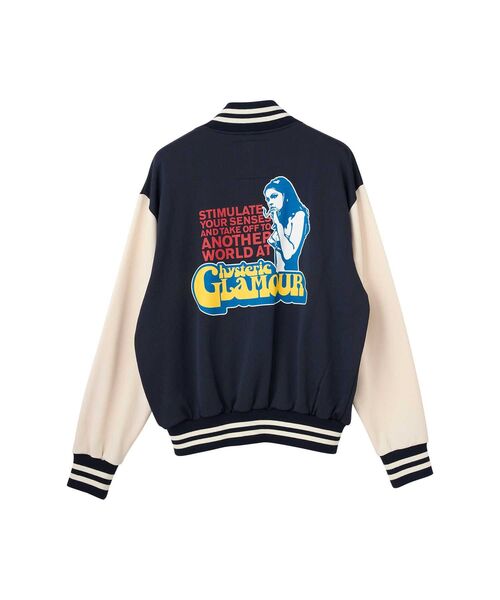 HYSTERIC GLAMOUR（ヒステリックグラマー） スタジャン SMOKING GIRL