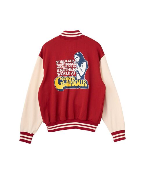 HYSTERIC GLAMOUR（ヒステリックグラマー） スタジャン SMOKING GIRL