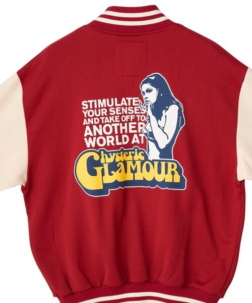 HYSTERIC GLAMOUR（ヒステリックグラマー） スタジャン SMOKING GIRL