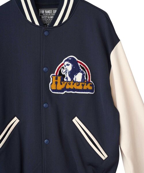 HYSTERIC GLAMOUR（ヒステリックグラマー） スタジャン SMOKING GIRL