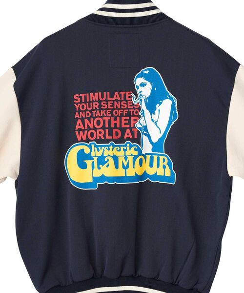 HYSTERIC GLAMOUR（ヒステリックグラマー） スタジャン SMOKING GIRL