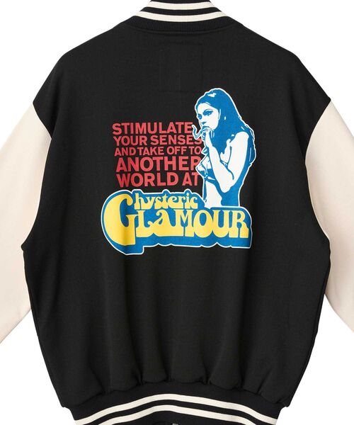 HYSTERIC GLAMOUR（ヒステリックグラマー） スタジャン SMOKING GIRL