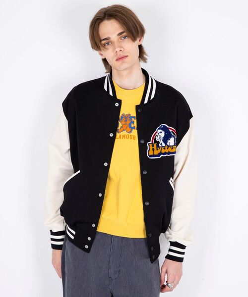 HYSTERIC GLAMOUR（ヒステリックグラマー） スタジャン SMOKING GIRL