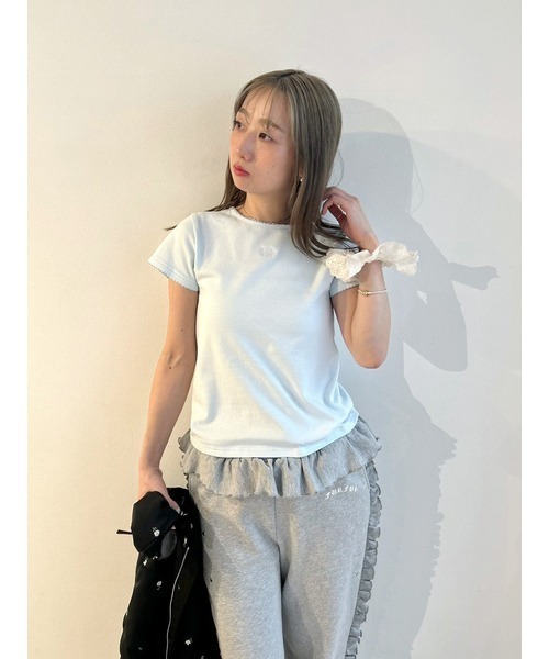 FURFUR（ファーファー） パンツ フリルスウェットパンツ レディース