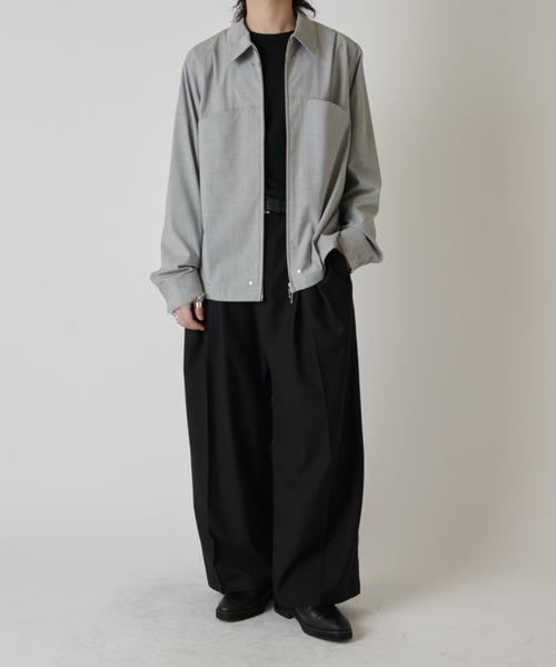 ルイス　シャツ Lui's（ルイス） シャツ ダブルZIPシャツ メンズ : ZOZOTOWN Yahoo!店