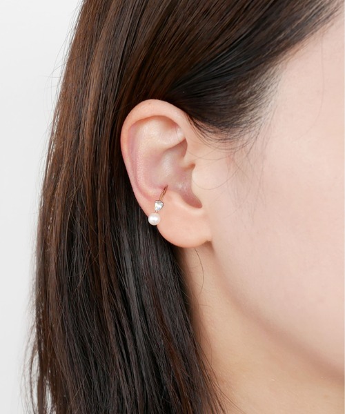 「VENDOME AOYAMA」 イヤーカフ ONE SIZE イエローゴールド レディース_画像5