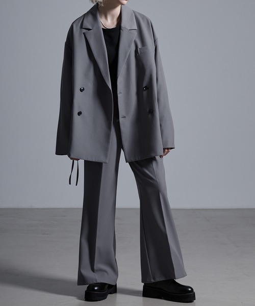 [Loose/ разрозненный ] tailored jacket L пепел серый мужской 