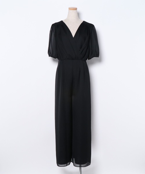 「kaene」 オールインワン 36 サックスブルー レディース_画像7