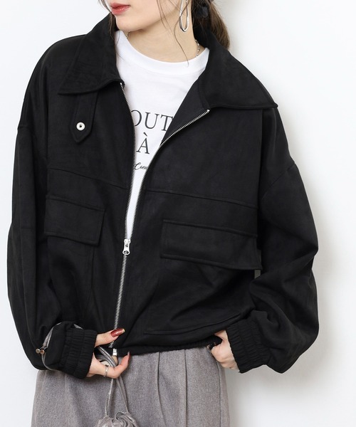 「mitis」 ジャケット M ブラック レディース_画像5