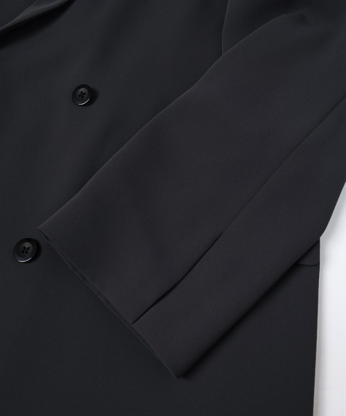 ジャケット テーラードジャケット Double Cloth Button-Tab Pocket Tailored Jacket メンズ レディースの画像