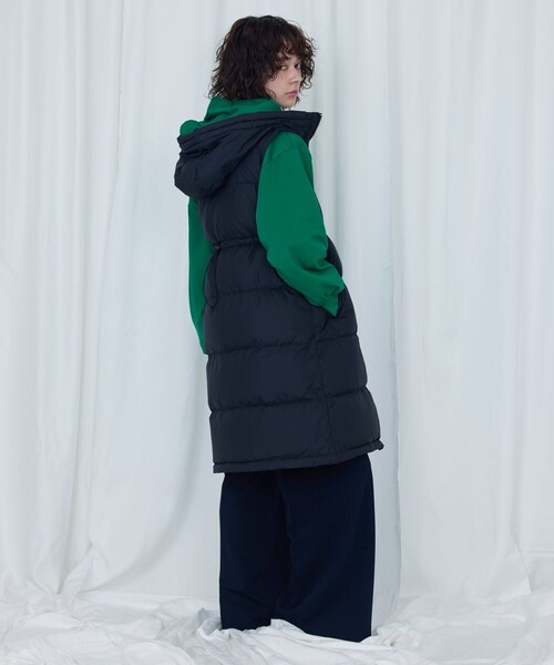 「Firsthand」 「FIRST DOWN」ダウンベスト FREE ブラック レディース_画像6