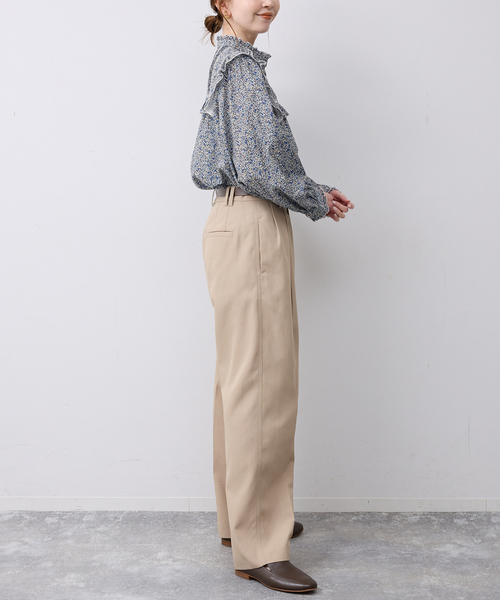SLOBE IENA（スローブイエナ） ブラウス シャツ Petit Flower フリル