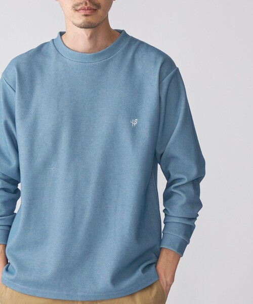 「SHIPS」 長袖Tシャツ MEDIUM ホワイト メンズ_画像5