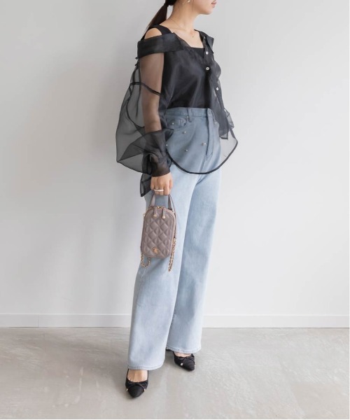 「RANDA」 パンプス 25.5 アイボリー レディース_画像9