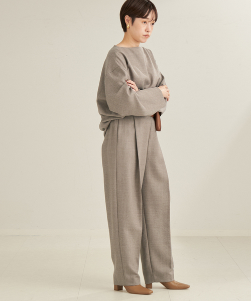 「Plage」 パンツ 36 ブラウン レディース_画像5