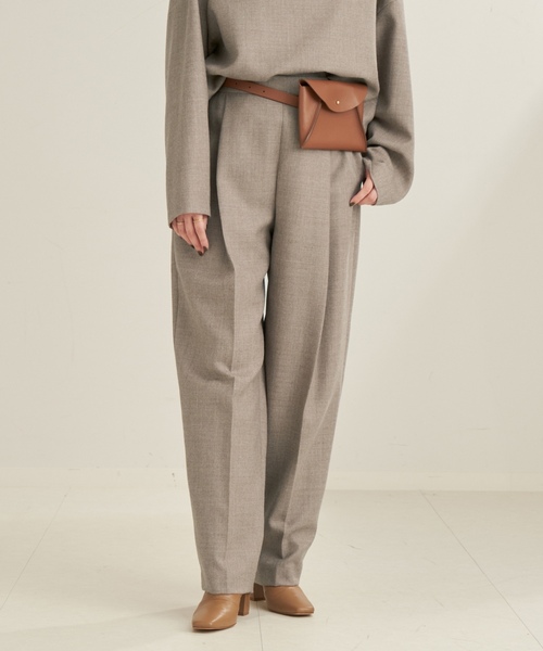 「Plage」 パンツ 36 ブラウン レディース_画像7