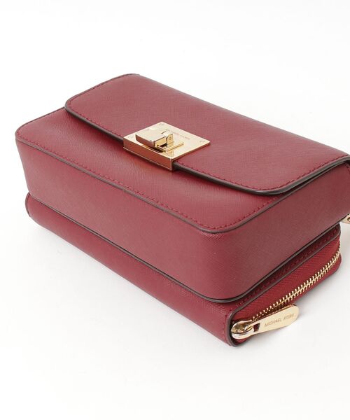 MICHAEL KORS レッド ショルダーバッグ MICHAEL KORS（マイケルコース） ショルダーバッグ - レッド