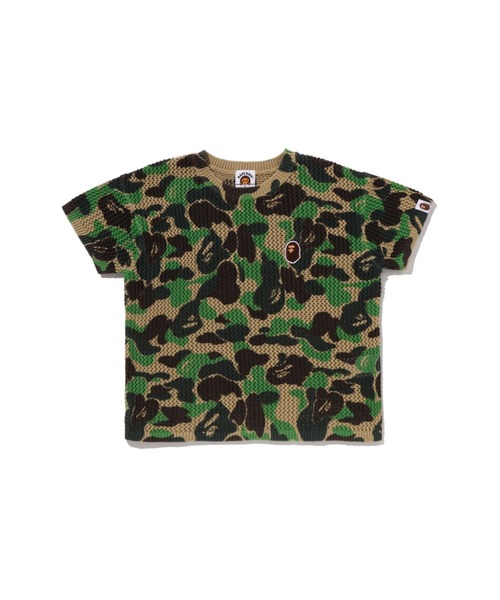 A BATHING APE（アベイシングエイプ） ニット セーター ABC CAMO