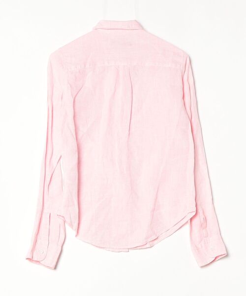 「LOUNGEDRESS」 長袖シャツ フリ- ピンク レディース_画像2
