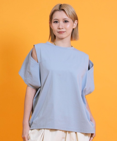 ungrid 肩あきカットソー Ungrid｜アングリッドのTシャツ/カットソー（オフショルダー）通販