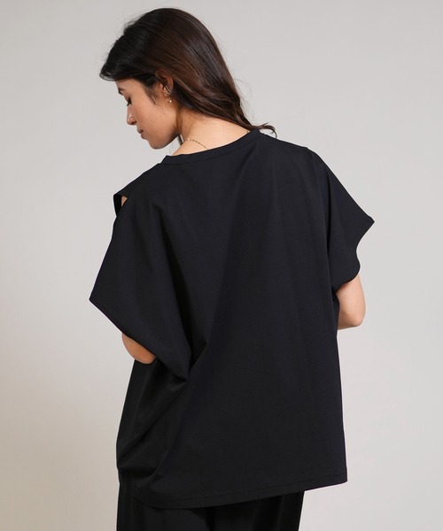 Ungrid（アングリッド） tシャツ 半袖 Tシャツ ショルダースリット