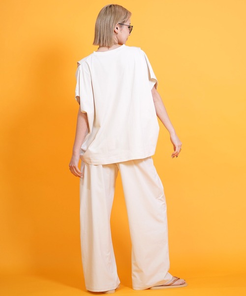 Ungrid（アングリッド） tシャツ 半袖 Tシャツ ショルダースリット