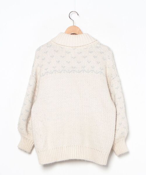 「merry jenny」 ジップアップパーカー FREE ブルー レディース_画像2