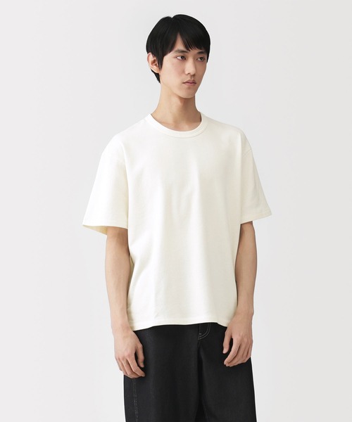 無地Tシャツ専門 MUJI出品 MUJI Labo tシャツ 「MUJI Labo」紳士 昔ながらの製法で編み立てたミニ